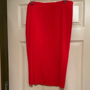Vince Camuto Bold Red Pencil Skirt